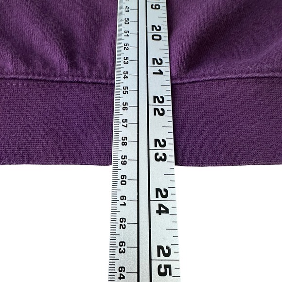 Cutter & Buck Mens Purple Pullover 1/4 Zip Sweater Philadelphia Cricket Club M - Picture 10 of 10